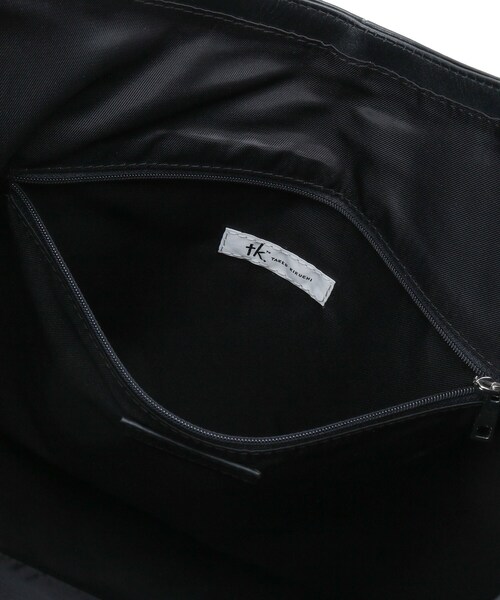 tk.TAKEO KIKUCHI（ティーケータケオキクチ） トートバッグ 「牛革使用