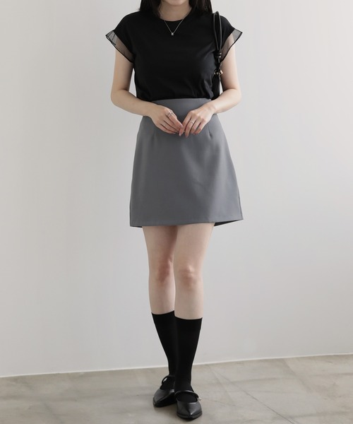 nouvellemoi」 ミニスカート M ベージュ レディース : ZOZOTOWN Yahoo