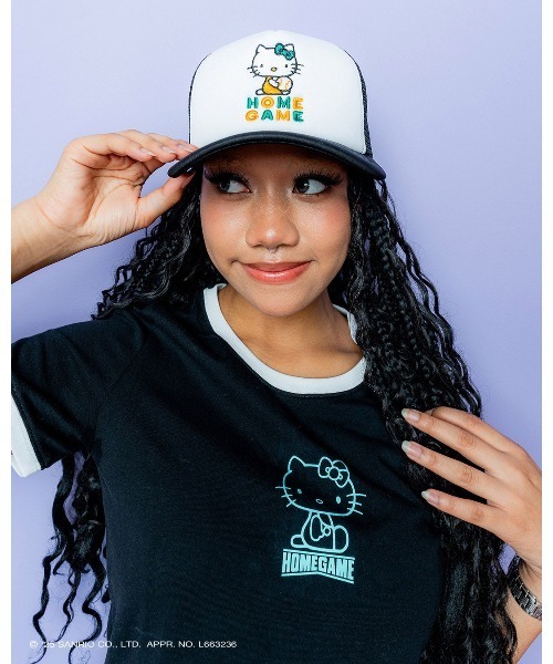 sanrio（サンリオ） メッシュキャップ キャップ 帽子 レディース