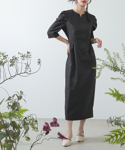 Kana 7分袖ワンピース M ブラック レディース : ZOZOTOWN Yahoo!店