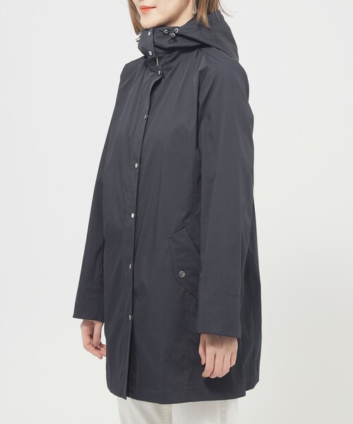 「EVEX by KRIZIA」 トレンチコート 42 ダークネイビー レディース_画像6
