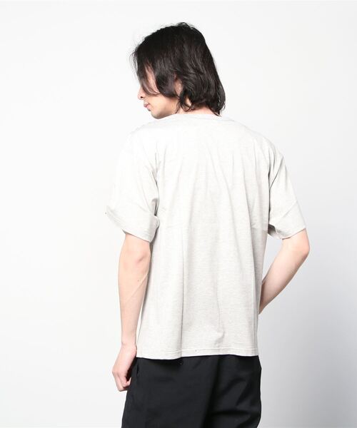 「ALOYE」 半袖Tシャツ X-LARGE グレー メンズ_画像3