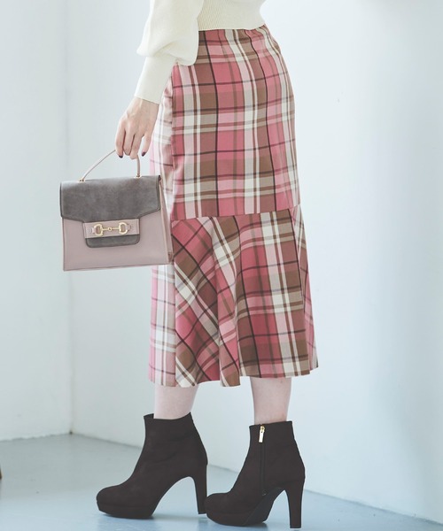 「31 Sons de mode」 タイトスカート 36 ピンク レディース_画像2