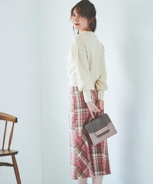 「31 Sons de mode」 タイトスカート 36 ピンク レディース_画像10