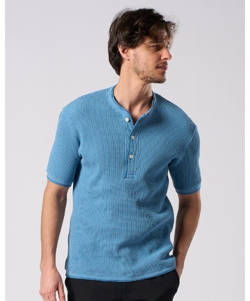 定価2万 wjk waffle 3/4 sleeve henley カットソーL wjk tシャツ waffle henley S/S メンズ : ZOZOTOWN Yahoo!店 - 通販