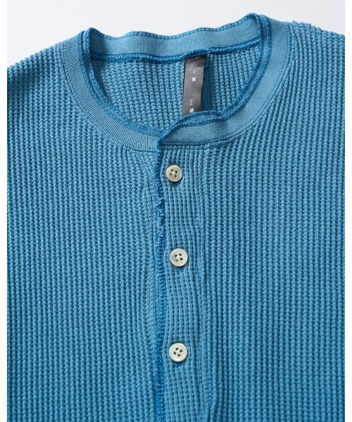 wjk ヘンリーネック tシャツ waffle henley S/S メンズ : ZOZOTOWN