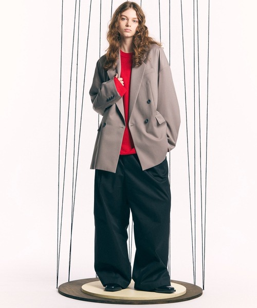 「MAISON SPECIAL」 長袖ニット 2 ブルー メンズ_画像7