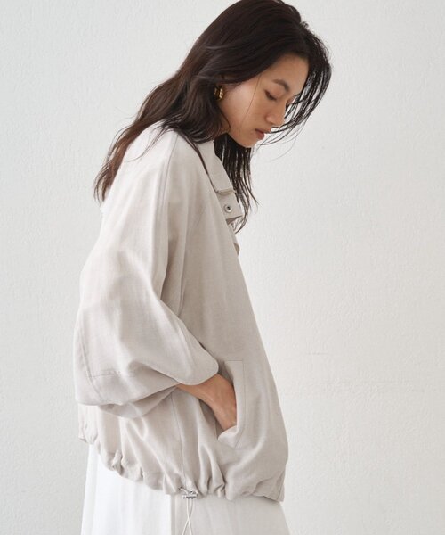 Loungedress（ラウンジドレス） ブルゾン アウター メランジギマ