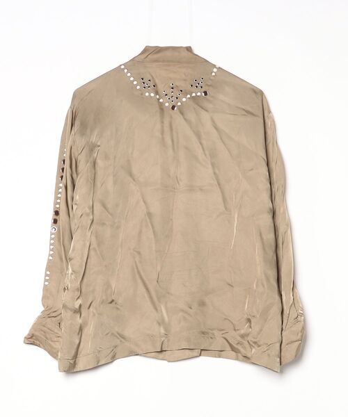 「TOGA PULLA」 長袖ブラウス 36 ブラウン レディース_画像2