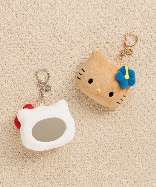 Me%（ミィパーセント） キーホルダー 「HELLO KITTY」ぬいミラーキー