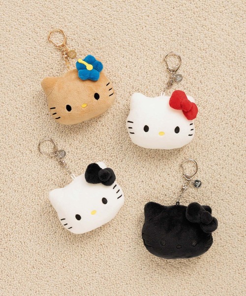 Me%（ミィパーセント） キーホルダー 「HELLO KITTY」ぬいミラーキー