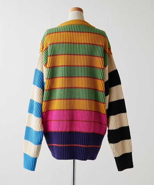 「ear PAPILLONNER」 「SUM1 STYLE」長袖ニット FREE イエロー レディース_画像4