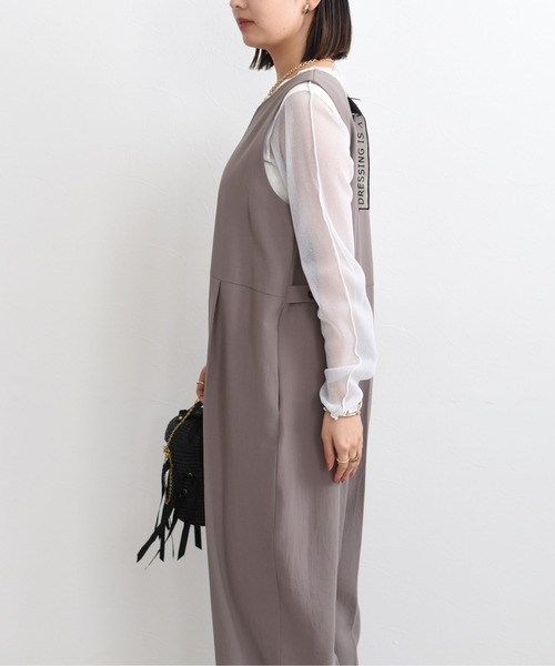 Eimee Law（エイミーロウ） オーバーオール 38 ネイビー レディース 
