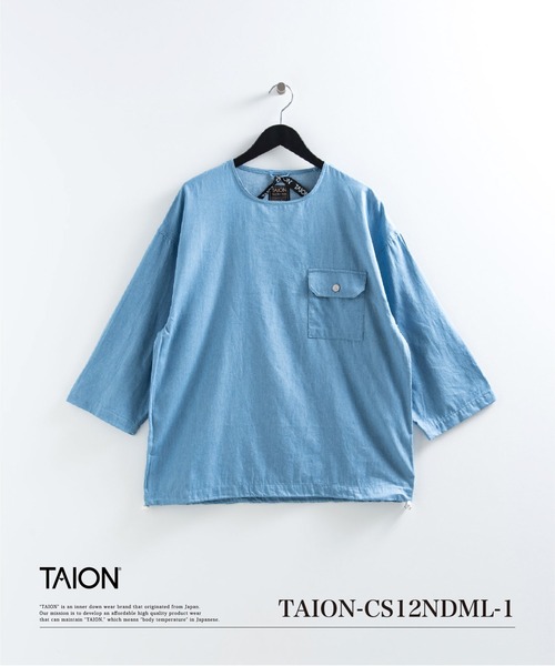 TAION（タイオン） tシャツ 「」「ユニセックス」ノンダウン