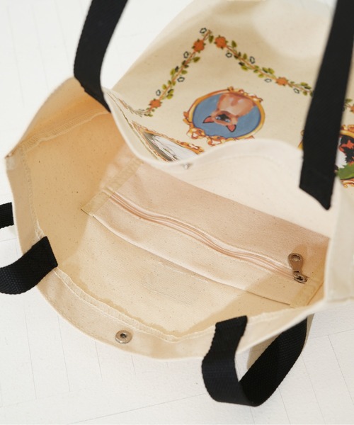 「PAUL & JOE ACCESSOIRES」 トートバッグ FREE ブラック レディース_画像8