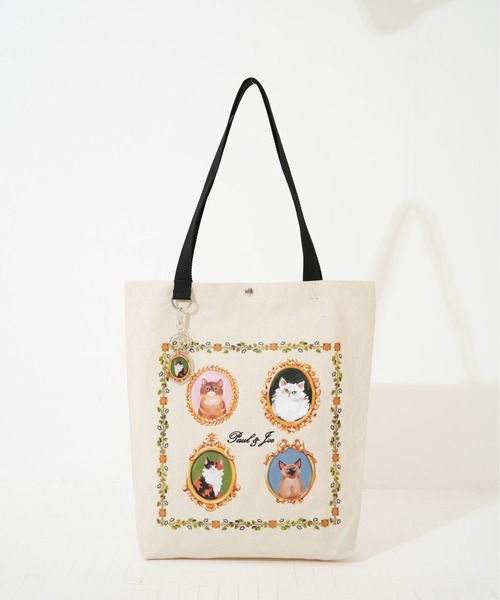「PAUL & JOE ACCESSOIRES」 トートバッグ FREE ブラック レディース_画像9
