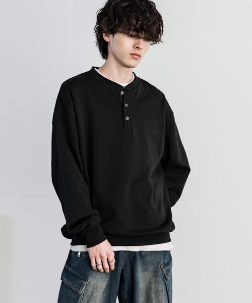 「Rocky Monroe」 スウェットカットソー X-LARGE ブラック メンズ_画像5