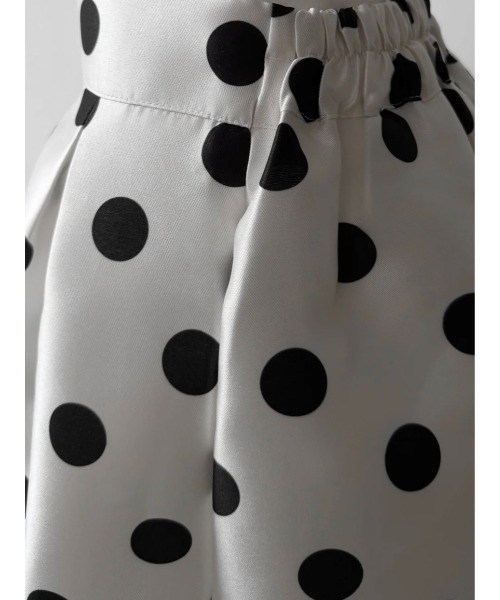 AMOMMA チュールタイトスカート ホワイト AMOMMA（アモマ） スカート VOLUME FLARE DOT SKIRT : ZOZOTOWN Yahoo