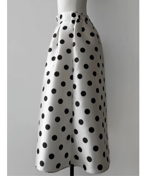AMOMMA（アモマ） スカート VOLUME FLARE DOT SKIRT : ZOZOTOWN Yahoo