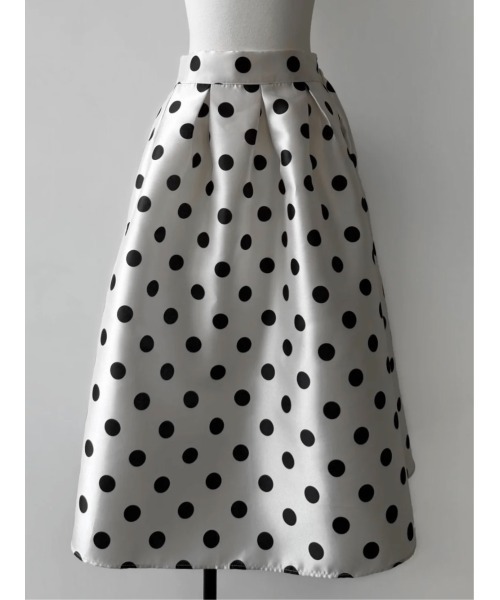 amomma アモマ　スカート AMOMMA（アモマ） スカート VOLUME FLARE DOT SKIRT : ZOZOTOWN Yahoo