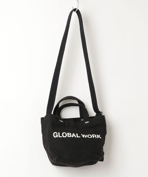 GLOBAL WORK（グローバルワーク） 2WAYバッグ - ブラック レディース