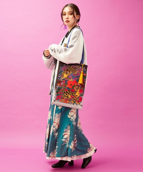カヤ トートバッグ 「中村杏子×倭物やカヤ」トートバッグ レディース