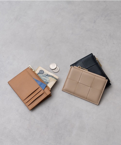 MKD.ZAKKA ミニ 財布 本革 フラグメントケース ミニ財布 レディース