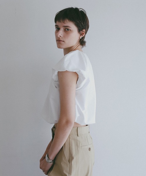 MANOF（マノフ） tシャツ 半袖 BALLOON CUT TOPS レディース