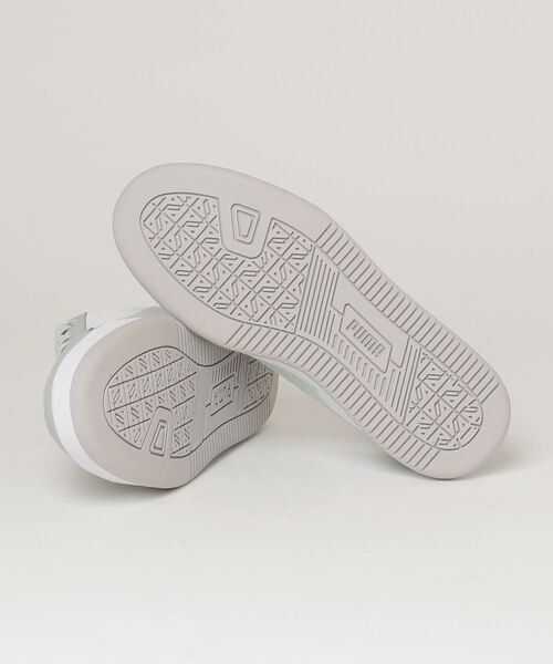 「PUMA」 ローカットスニーカー 24.5cm グレー レディース_画像3
