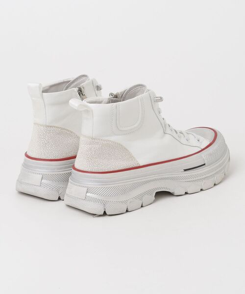 「Noubel Voug Relax」 ハイカットスニーカー 24cm ホワイト レディース_画像2