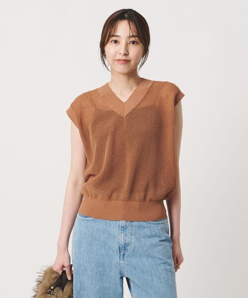 UNITED ARROWS（ユナイテッドアローズ） ベスト ジレ ミニ Vネック
