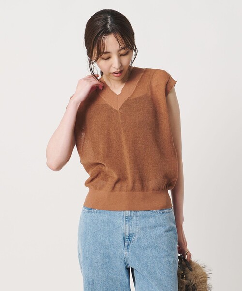 UNITED ARROWS（ユナイテッドアローズ） ベスト ジレ ミニ Vネック