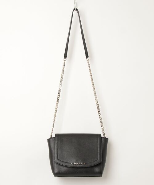 【美品】FURLA ショルダーバッグ ブラック保存袋付き FURLA（フルラ） ショルダーバッグ - ブラック レディース : ZOZOTOWN