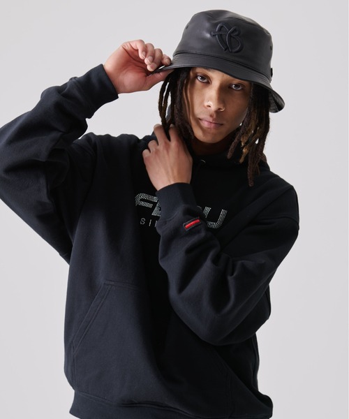 「FUBU」 ハット M-L ブラック メンズ_画像2