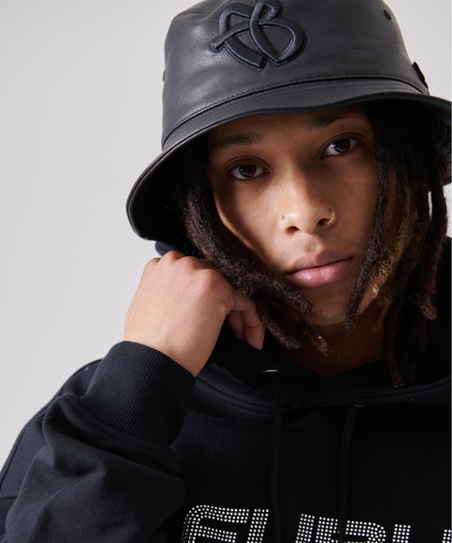 「FUBU」 ハット M-L ブラック メンズ_画像5