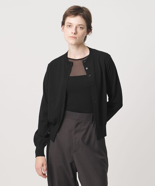 LOEFF（ロエフ） カーディガン 「LOEFF」クルーネック ニット