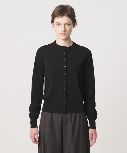 LOEFF（ロエフ） カーディガン 「LOEFF」クルーネック ニット