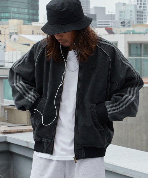 adidas（アディダス） デニムジャケット gジャン SST DENIM TRACK TOP