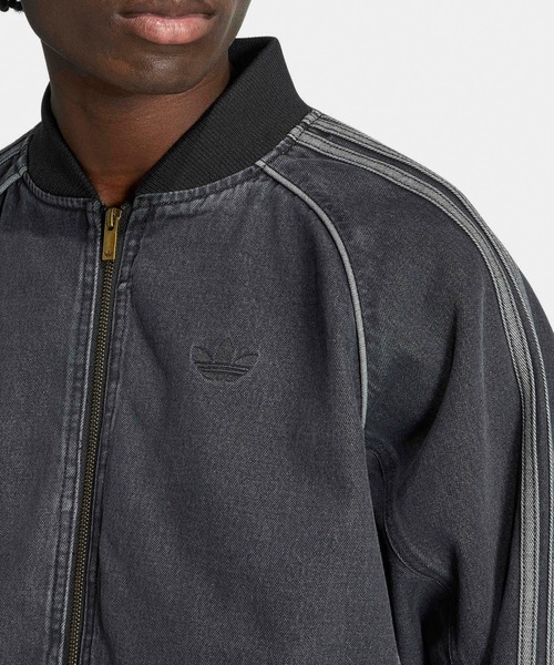 adidas（アディダス） デニムジャケット gジャン SST DENIM TRACK TOP