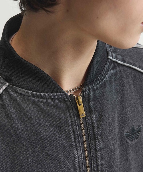 adidas（アディダス） デニムジャケット gジャン SST DENIM TRACK TOP