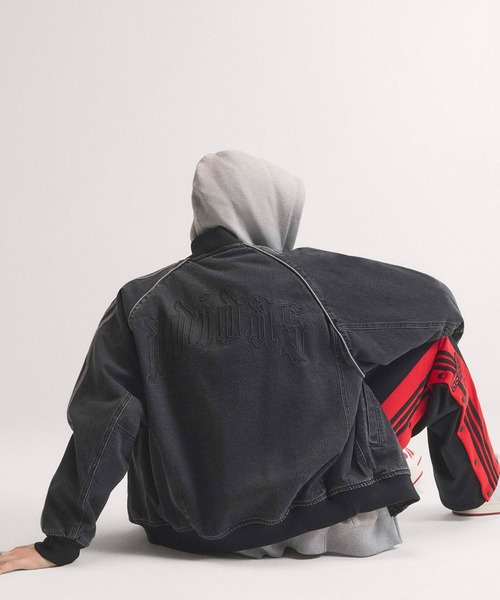 adidas（アディダス） デニムジャケット gジャン SST DENIM TRACK TOP