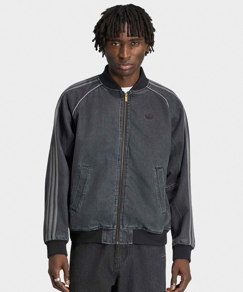 adidas（アディダス） デニムジャケット gジャン SST DENIM TRACK TOP