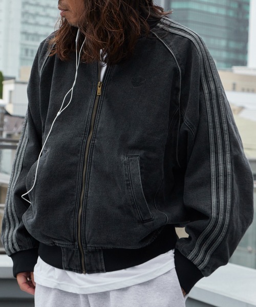 adidas（アディダス） デニムジャケット gジャン SST DENIM TRACK TOP