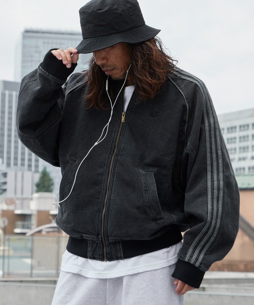 adidas（アディダス） デニムジャケット gジャン SST DENIM TRACK TOP