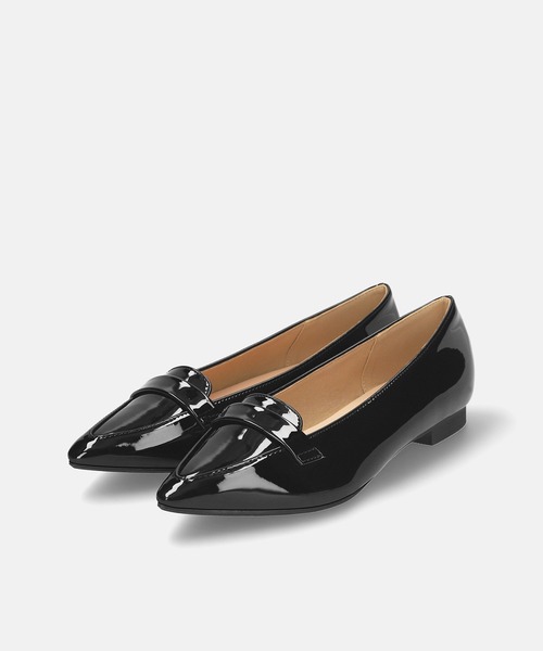 JOSEMOON／ポインテッドトゥローファー【未使用】 POINTED TOE LOAFER(35 WHITE): SHOESjosemoon