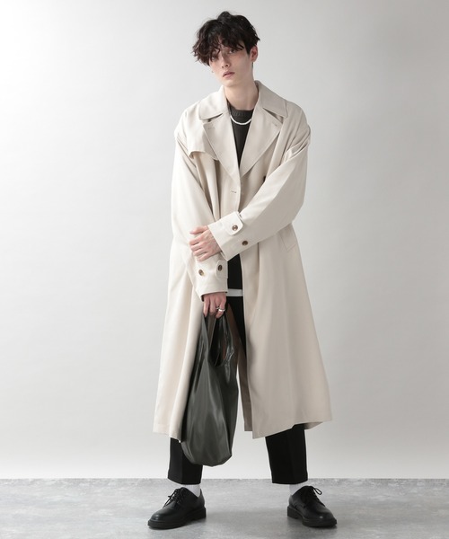 コート トレンチコート Peツイル オーバーロングトレンチコート Zozotown Paypayモール店 通販 Paypayモール