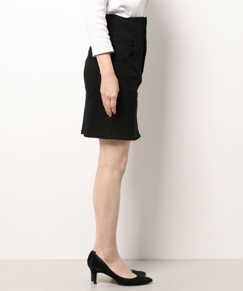 スカート デニム ハイウエストデニムミニスカート :61815693:ZOZOTOWN