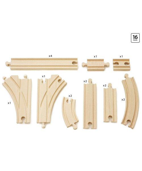 BRIO（ブリオ） おもちゃ 追加レールセット2 : ZOZOTOWN Yahoo!店
