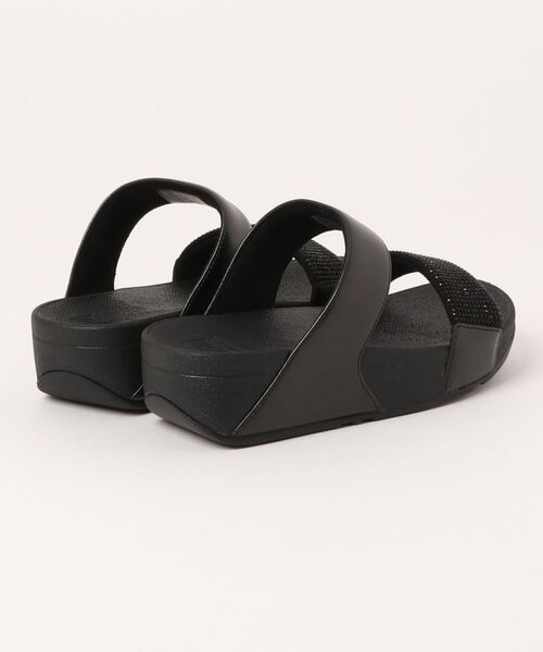 新品フィットフロップfitflopレディースサンダル厚底ブラックUS8・25cm FitFlop フィットフロップ サンダル 厚底 レディース FITFLOP
