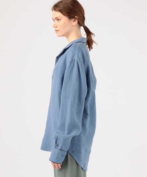 BOURRIENNE ParisX ブラウス シャツ BOURRIENNE CREPUSCULE BLUE 